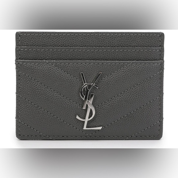 Yves Saint Laurent Bags Ysl Matelass Monogram Cardholder Poshmark